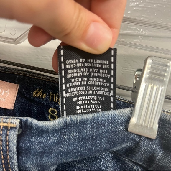 7 For All Mankind High Waist Ankle Skinny Jeans - Picture 5 of 7